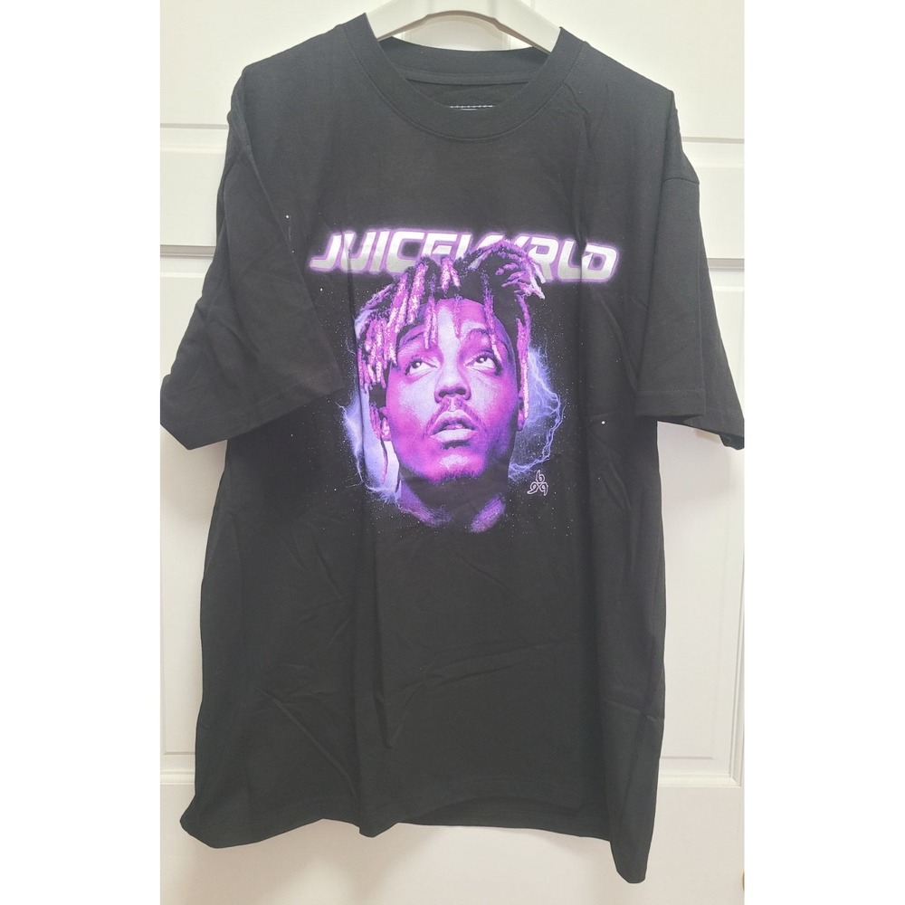 999 Juiceworld Legends Never Die Short Sleeve T-Shirt - Black - XXL